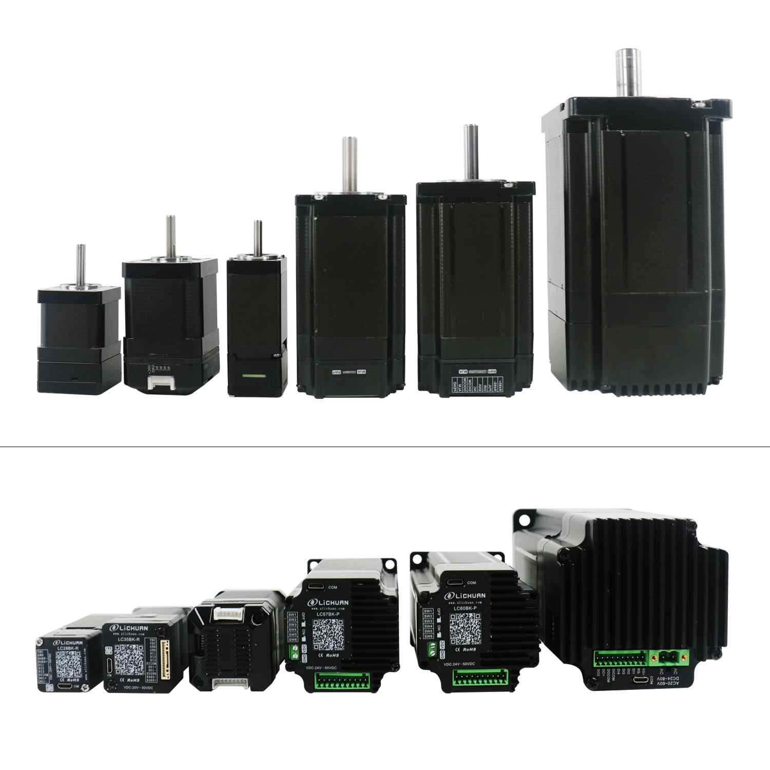 Nouă lansare: Lichuan Tip rucsac Open Open Buclă închisă Motor Stepper Integrat de Shenzhen Xinlichuan Electric Co., Ltd.