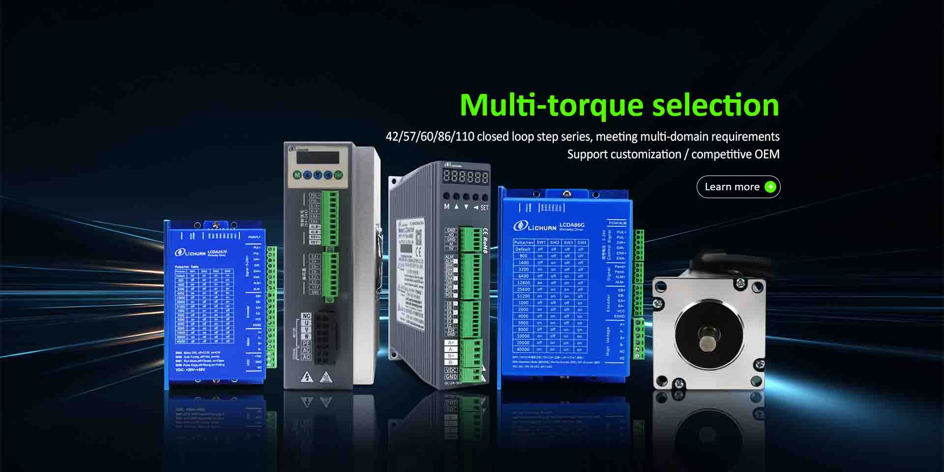 Fabrica de drivere a motorului pas cu pas cu buclă închisă din China