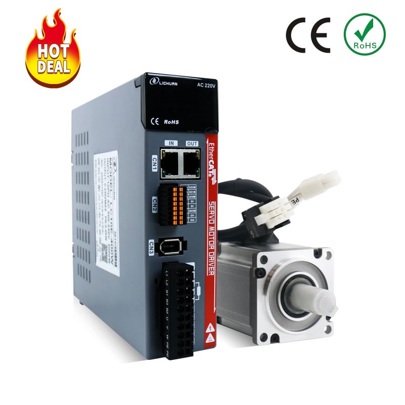 Servomotor AC Ethercat 600W 3000rpm 1.91nm un kit